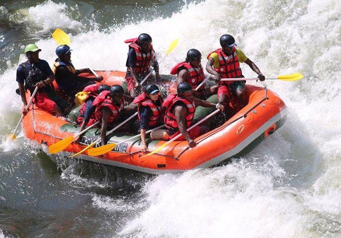 White water rafting Zambezi