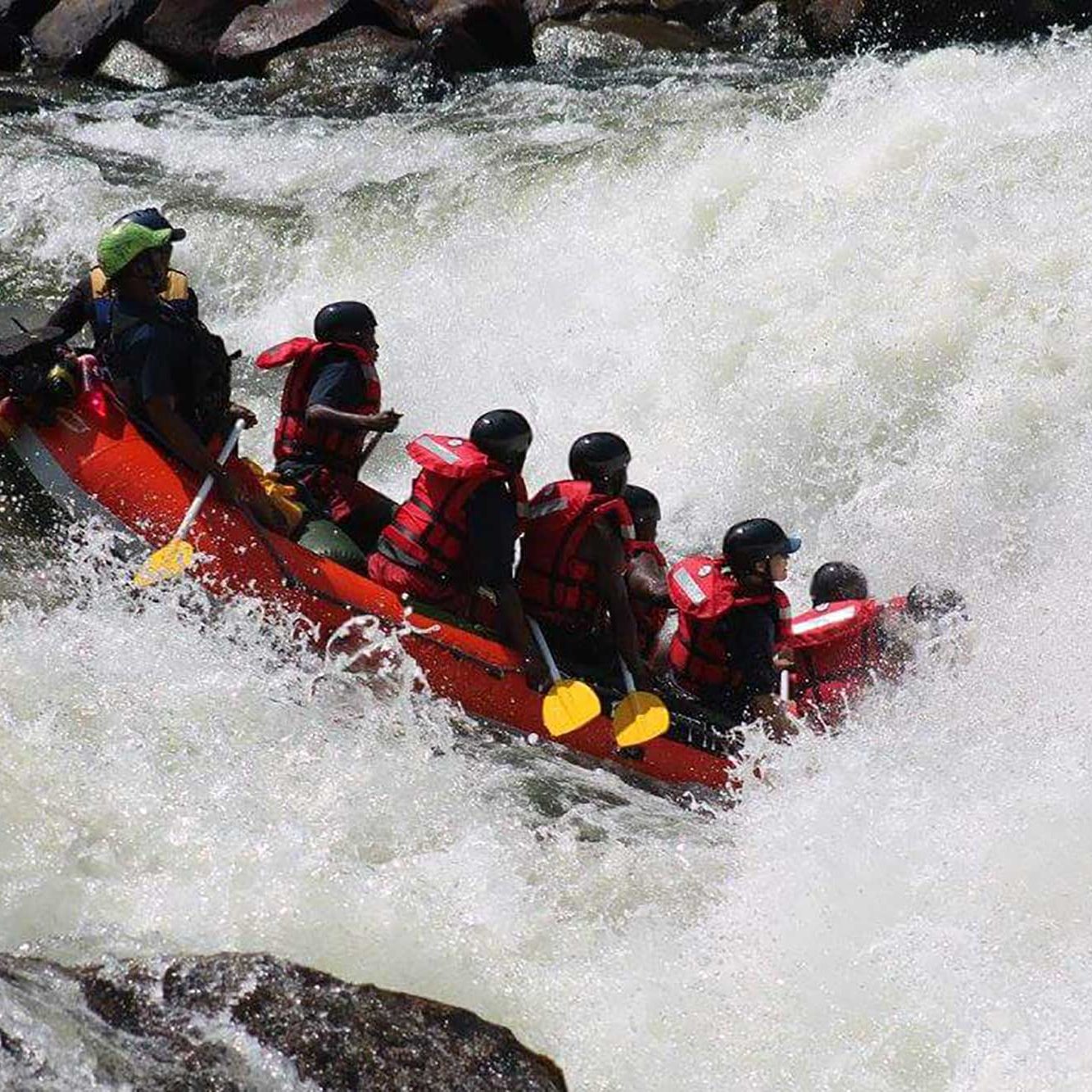 white water rafting